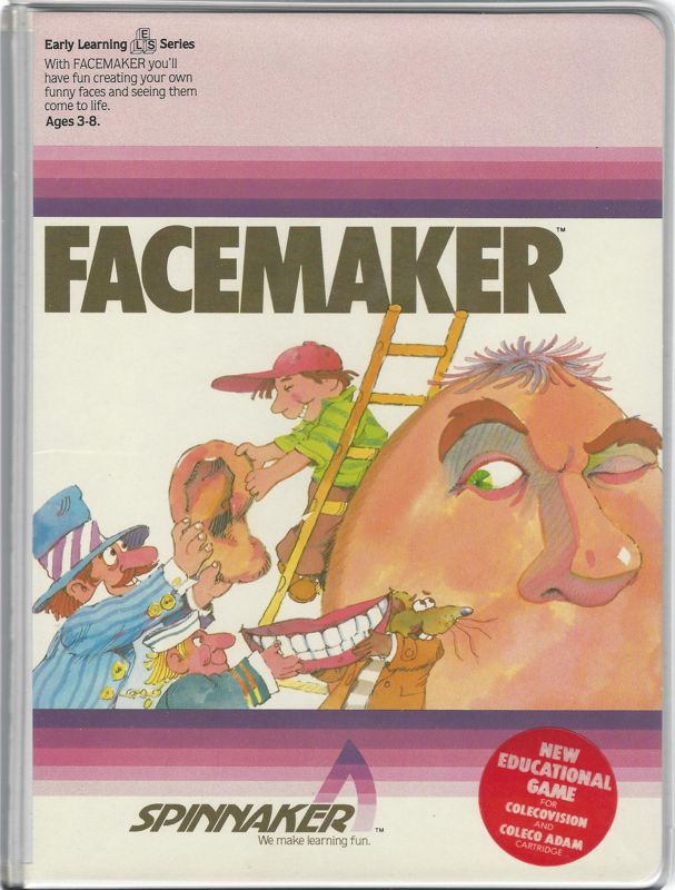 Facemaker box art for Colecovision