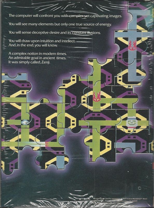 Zenji box art for Colecovision