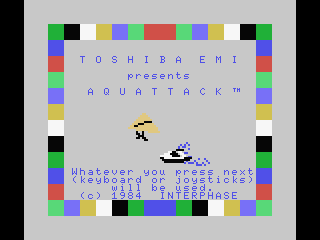 Aquattack screenshot 5 for Colecovision