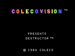 Destructor screenshot 7 for Colecovision