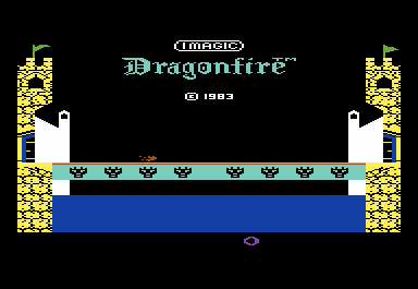 Dragonfire screenshot 3 for Colecovision