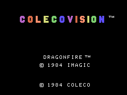 Dragonfire screenshot 4 for Colecovision