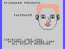 Facemaker screenshot 4 for Colecovision
