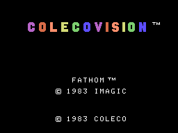 Fathom screenshot 3 for Colecovision