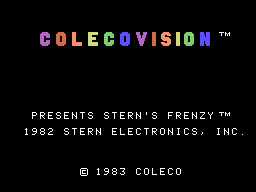 Frenzy screenshot 3 for Colecovision