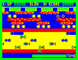Frogger screenshot 3 for Colecovision