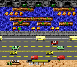 Frogger screenshot 5 for Colecovision