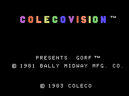 Gorf screenshot 3 for Colecovision