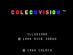 Illusions screenshot 3 for Colecovision