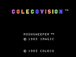 Moonsweeper screenshot 3 for Colecovision