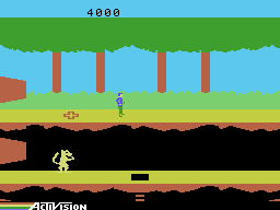 Pitfall screenshot 4 for Colecovision