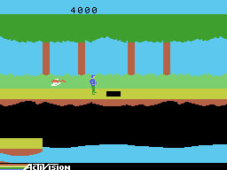 Pitfall screenshot 5 for Colecovision