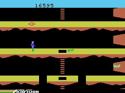 Pitfall screenshot 7 for Colecovision