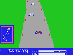 Pitstop screenshot 4 for Colecovision