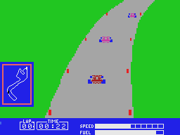 Pitstop screenshot 5 for Colecovision
