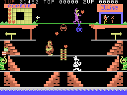 Popeye screenshot 4 for Colecovision