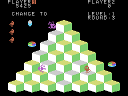 Q*bert screenshot 7 for Colecovision