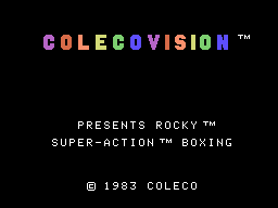 Rocky screenshot 2 for Colecovision