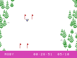 Skiing screenshot 8 for Colecovision