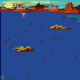 Slither screenshot 7 for Colecovision