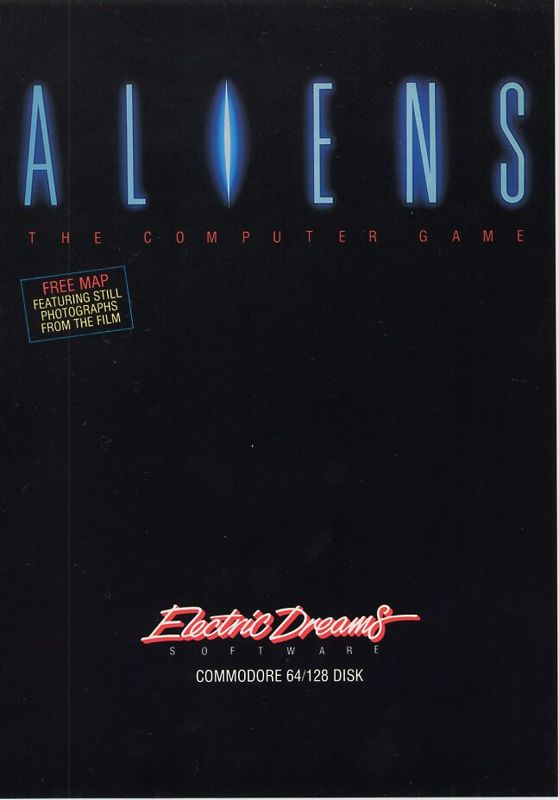Aliens Electric Dreams box art for Commodore 64