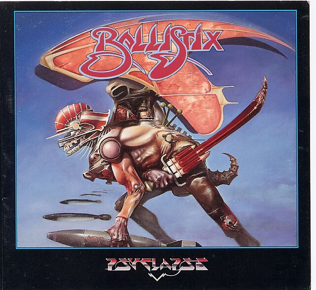 Ballistix box art for Commodore 64