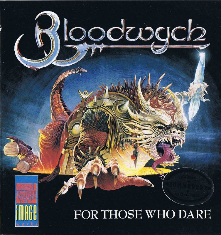 Bloodwych box art for Commodore 64