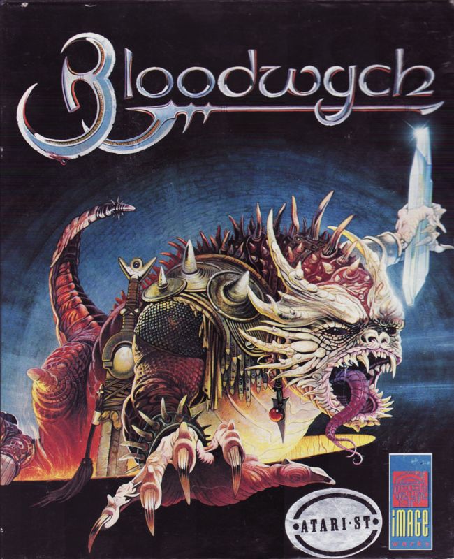 Bloodwych box art for Commodore 64
