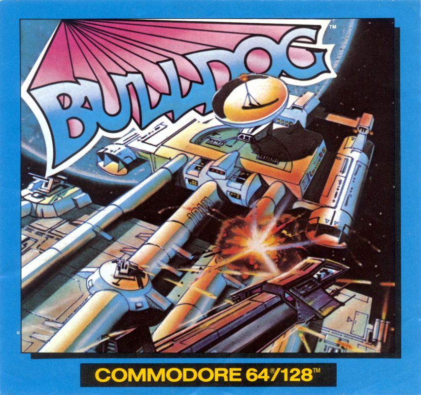 Bulldog box art for Commodore 64