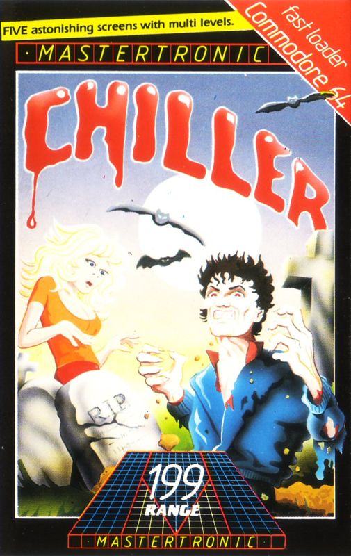 Chiller box art for Commodore 64