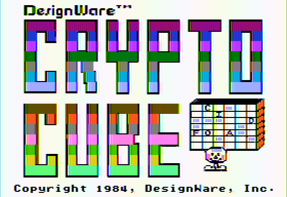 Crypt box art for Commodore 64