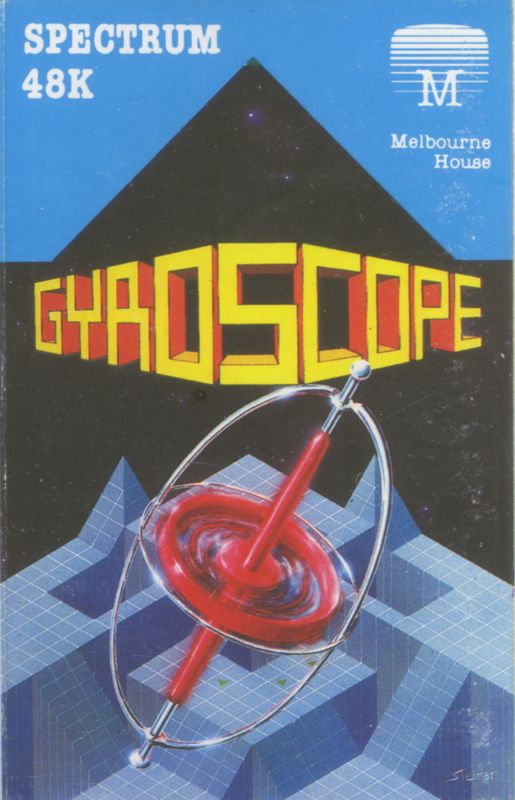 Gyroscope box art for Commodore 64