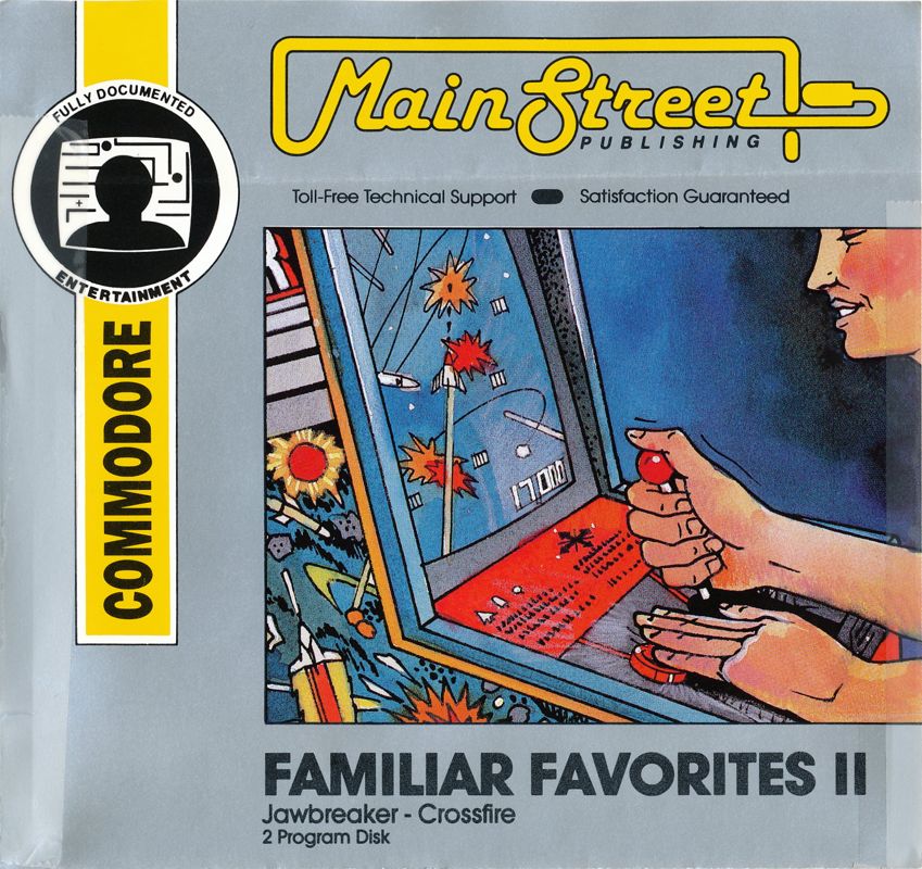 Jawbreaker box art for Commodore 64