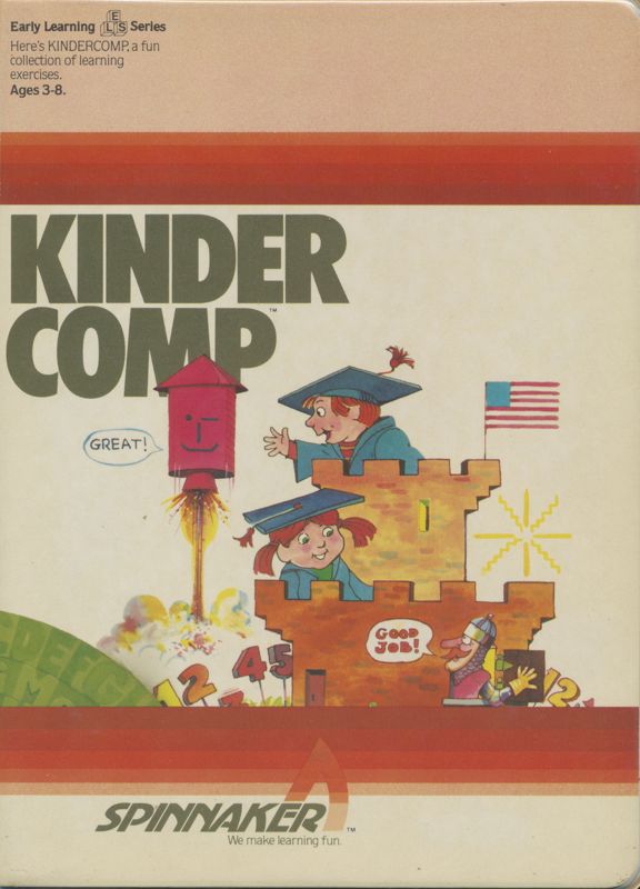 KinderComp box art for Commodore 64