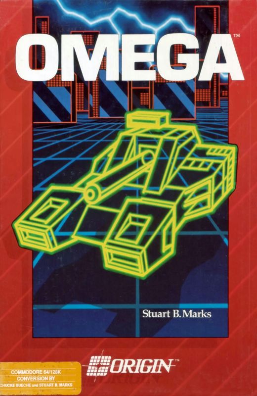 Omega box art for Commodore 64