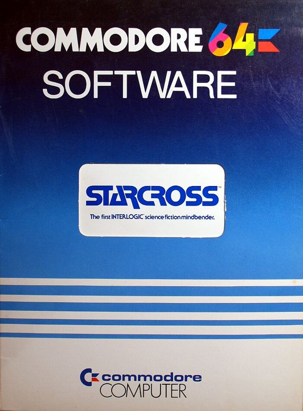 Starcross box art for Commodore 64
