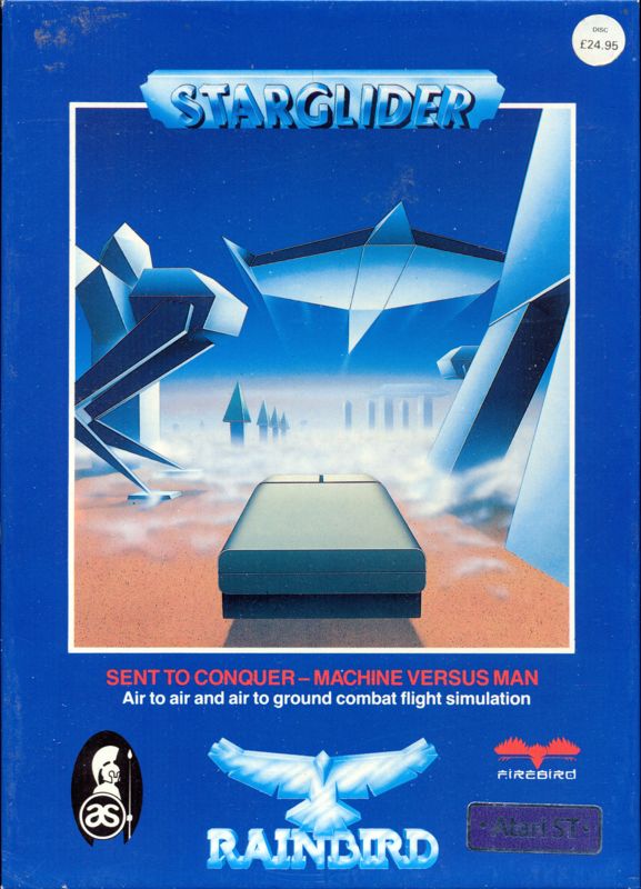 Starglider box art for Commodore 64
