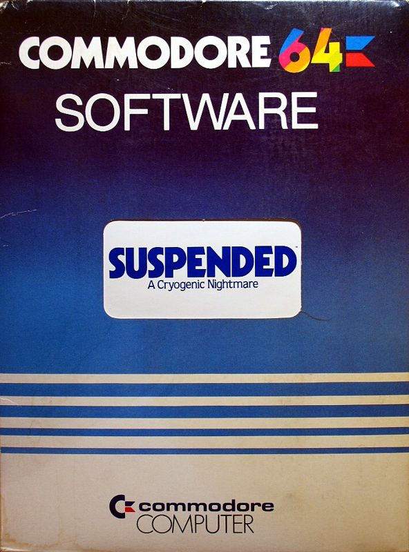 Suspended box art for Commodore 64