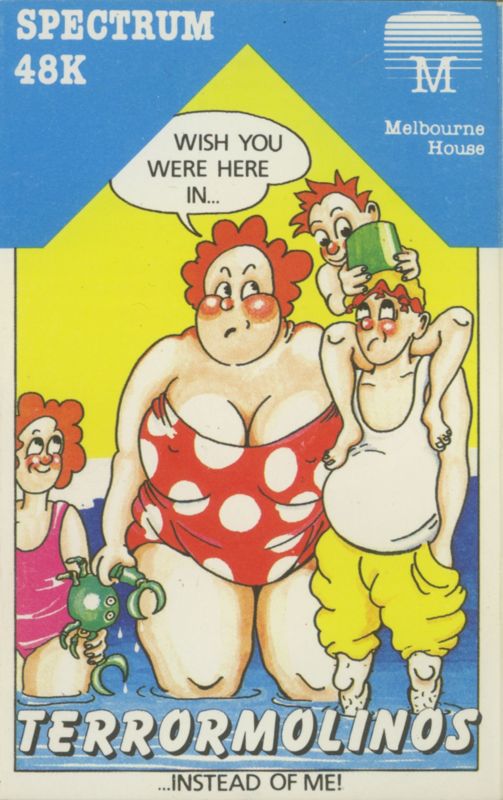 Terrormolinos box art for Commodore 64