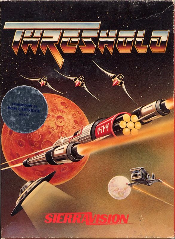 Threshold box art for Commodore 64
