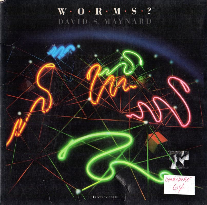 Worms box art for Commodore 64