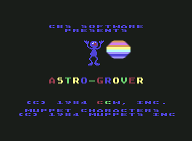 Astro-Grover screenshot 2 for Commodore 64