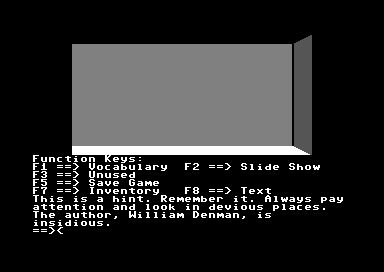 Asylum screenshot 4 for Commodore 64