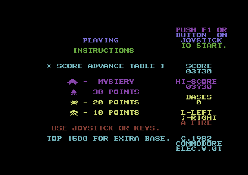 Avenger screenshot 3 for Commodore 64