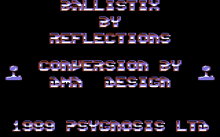 Ballistix screenshot 4 for Commodore 64