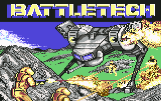 Battletech screenshot 2 for Commodore 64
