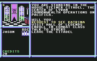 Battletech screenshot 4 for Commodore 64