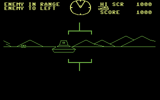 Battlezone screenshot 3 for Commodore 64