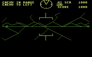 Battlezone screenshot 4 for Commodore 64
