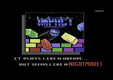 BlockBuster screenshot 2 for Commodore 64